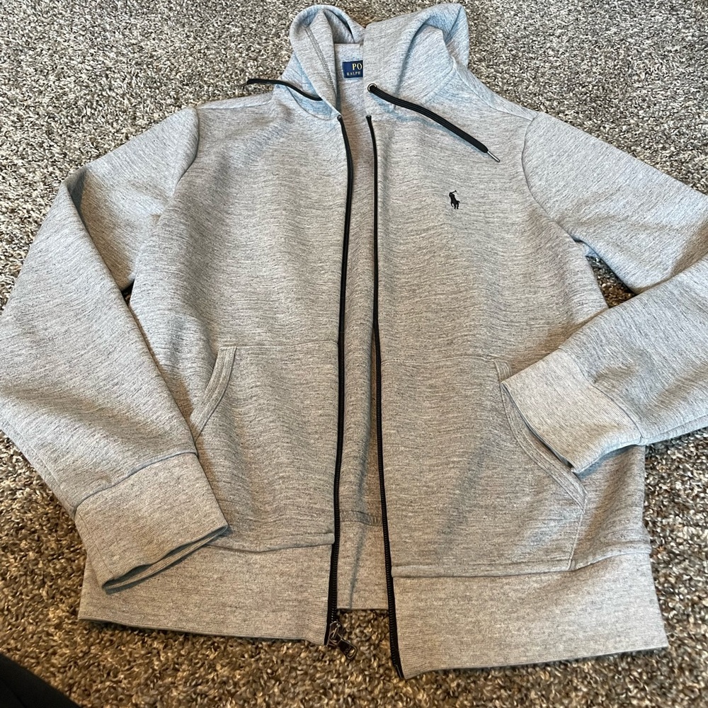 Polo zip up jacket